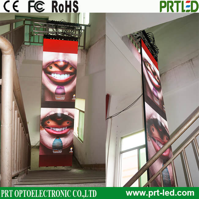 Banner LED plegable P6 para publicidad exterior en interiores (tamaño de pantalla personalizado)