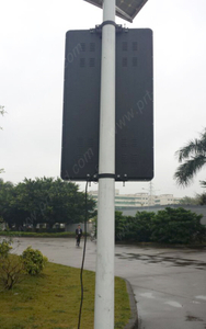 Tablero de pantalla LED a todo color para exteriores P6 para postes de calle