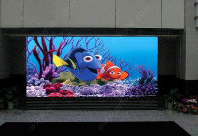 P4 video a todo color LED TV