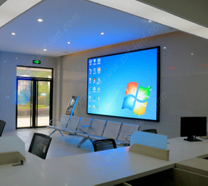 Pantalla LED programable de pared de video P1.9 de 4k para estudio / sala de reuniones